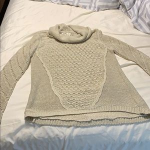 Cream light sweater